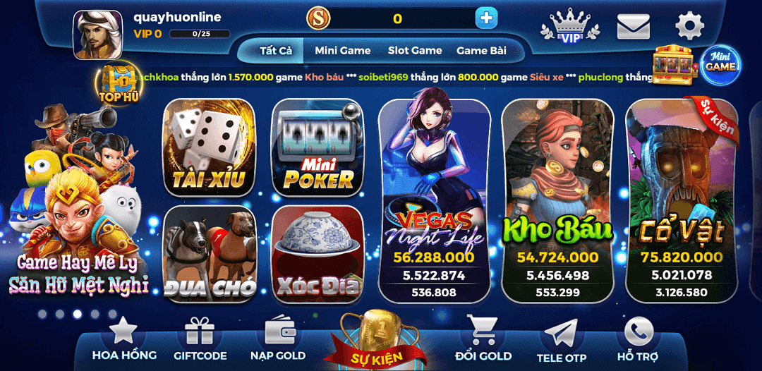 Nổ hũ 52 vip pro