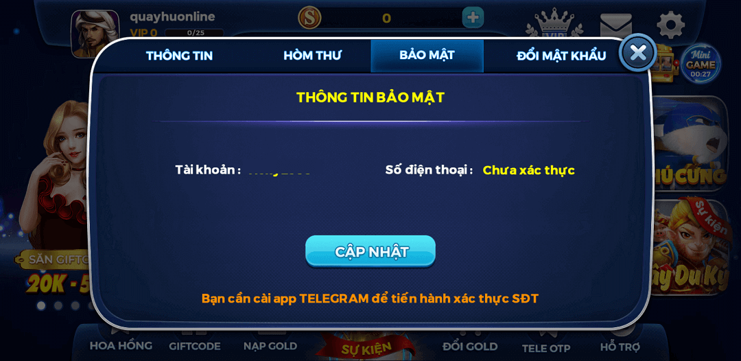 Game nổ hũ an toàn bảo mật 52 vip