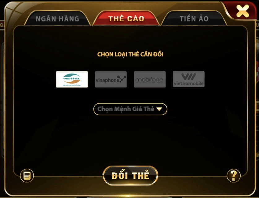 Hướng dẫn nạp tiền tại X8 Club